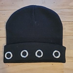 Black beanie